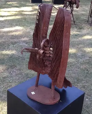 Sculpture Jean LEBEAU galerie du château